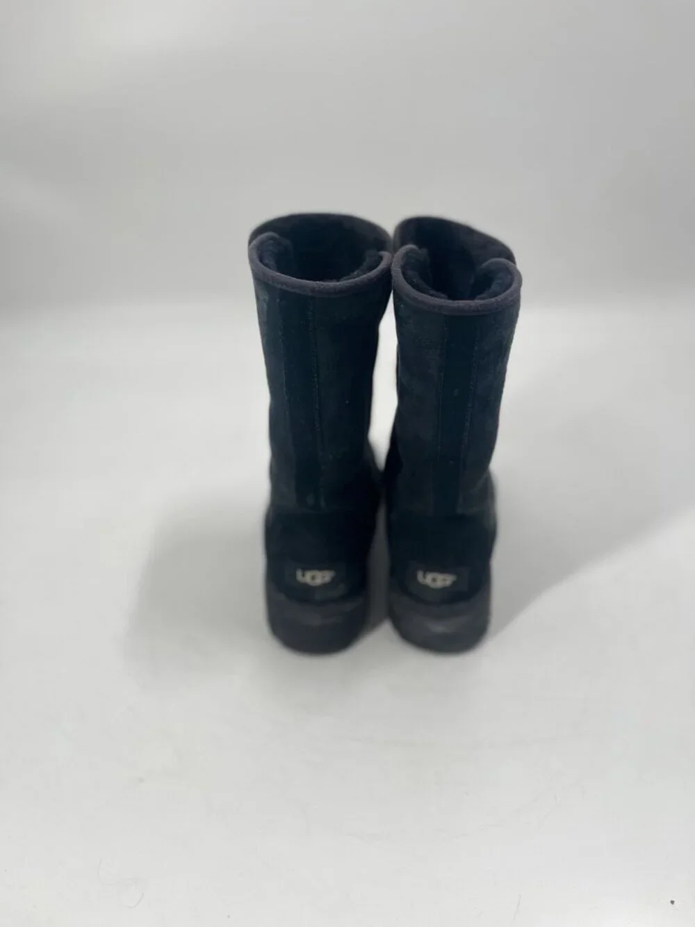 Ugg Amie Classic Wedge Boot 1013428 Womens 8.5 Suede Sherling Lined Cozy Boots